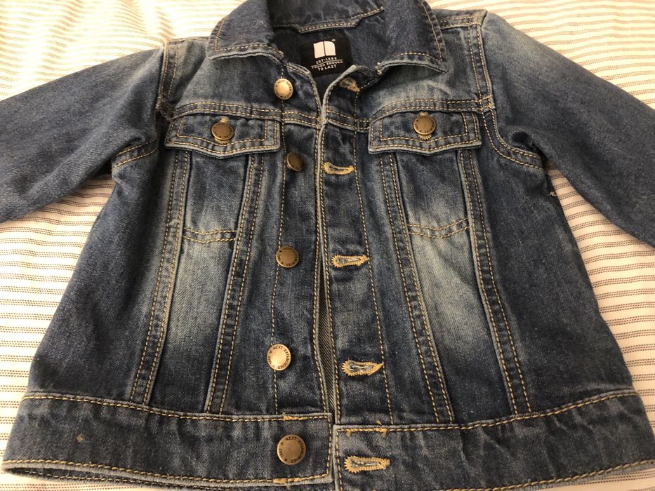 Geaca Next / jacheta blugi / jeans pentru bebe