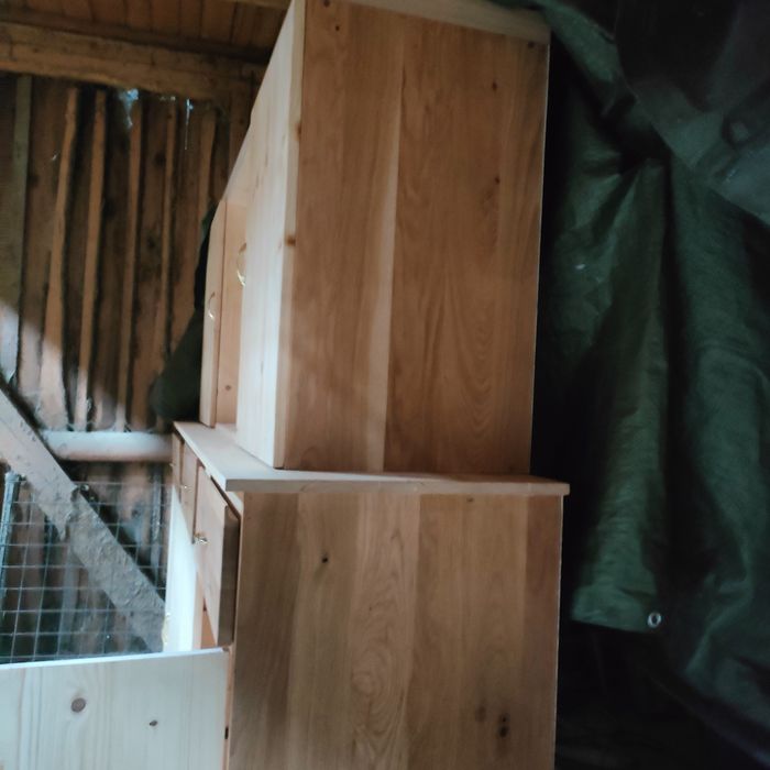 Dulap Brad și stejar  lucrat manual