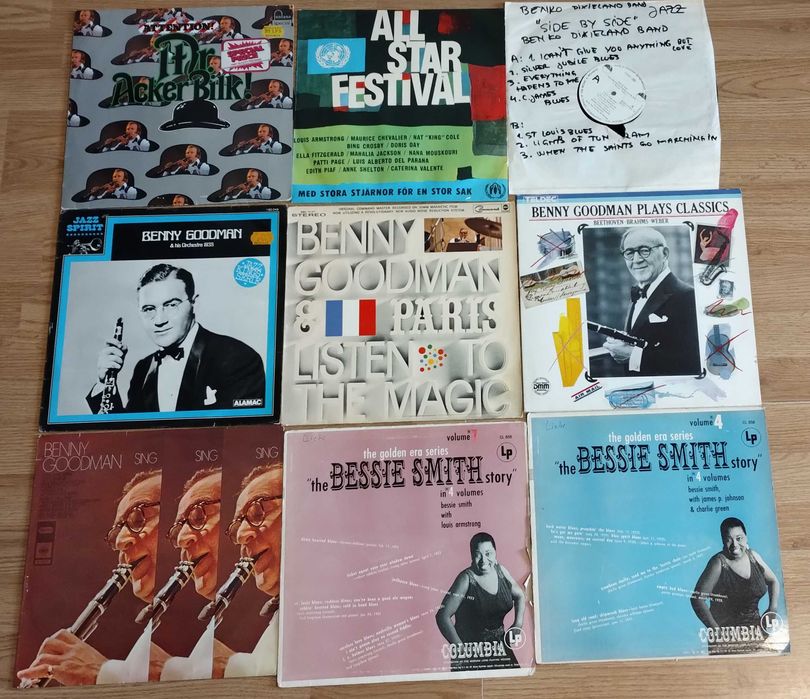 10 disc vinil vinyl muzica jazz LOTUL 34