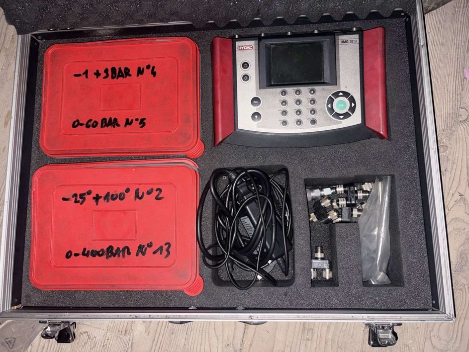 Машина за анализ и измерване на пневматични и хидравлични системи Hydag HMG 3010