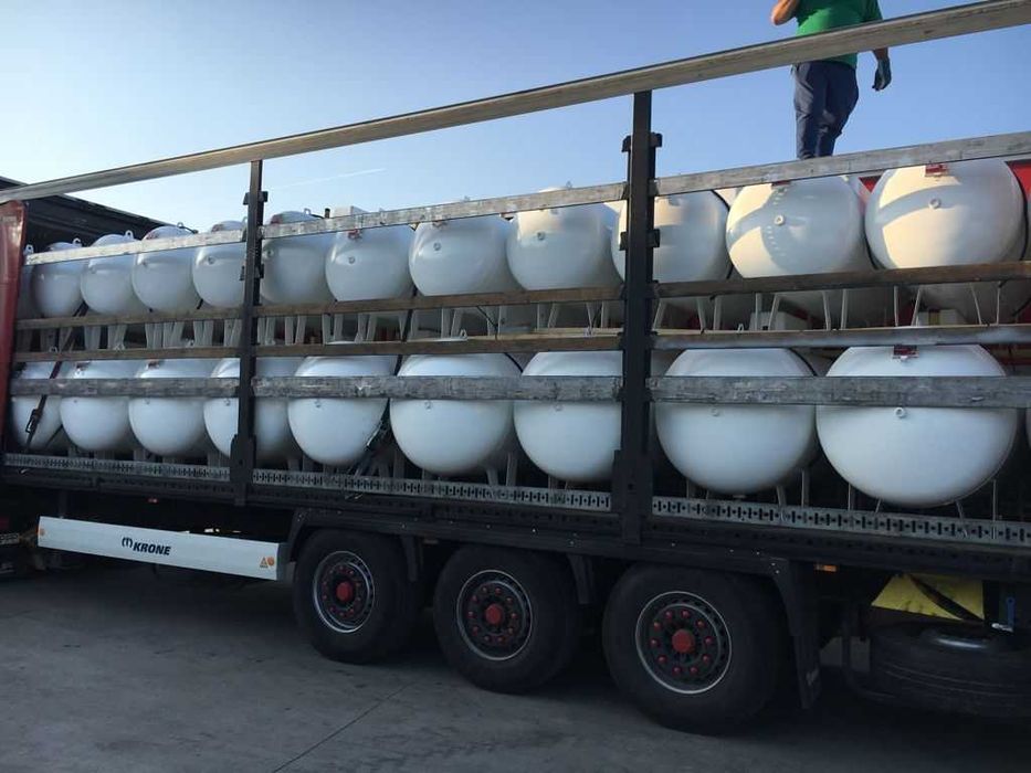 Butelii GPL/propan 1000/1800/2700L noi,acte, montaj, proiect.ISCIR