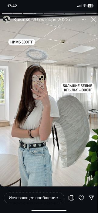 Крылья  ангела три цвета 2 размера