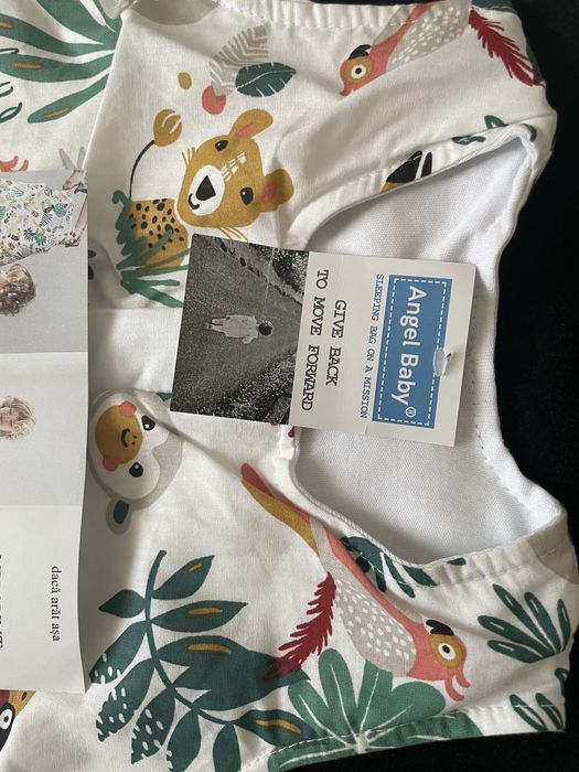 Sac de dormit cu picioare Angel Baby