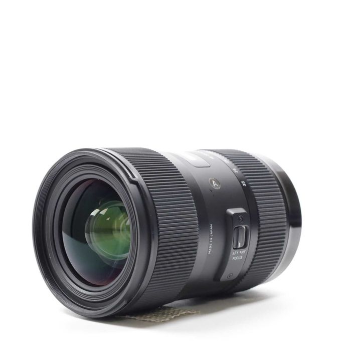 ТОП SIGMA Art 18-35mm F1.8 DC HSM за Canon EF обектив като нов!