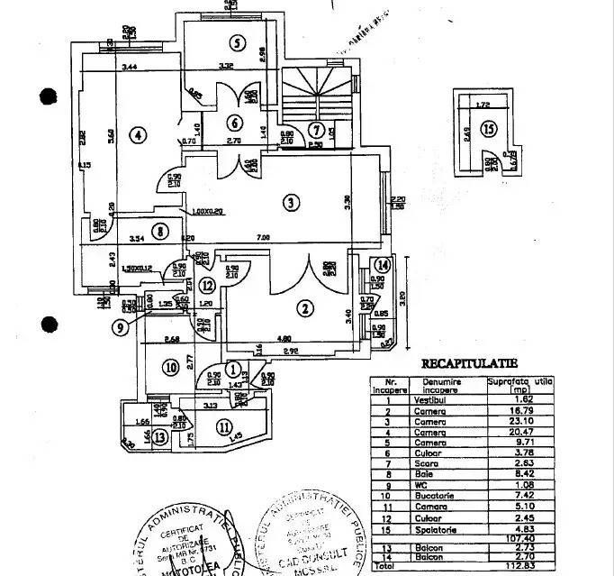 Casa D+P+2 etaje | 4 apartamente cu 4 camere | Dacia Ultra central