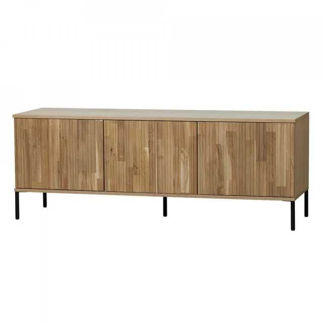 Comoda TV 150 cm din lemn de stejar