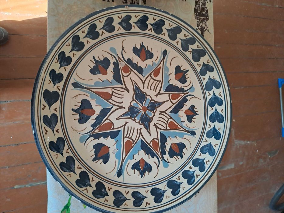 Блюдо ручной росписи 2 штуки