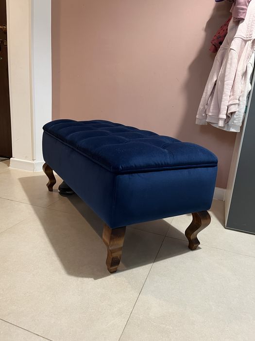 Bancuta chesterfield albastra