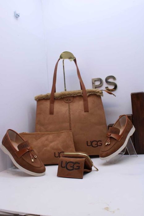 Mocasini cu geanta la set