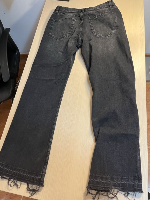 pantaloni negrii flared(evazati) berska