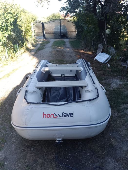 Vand barca honda 360+ motor yamaha 5cp+ sonar lowrange elite 7ti