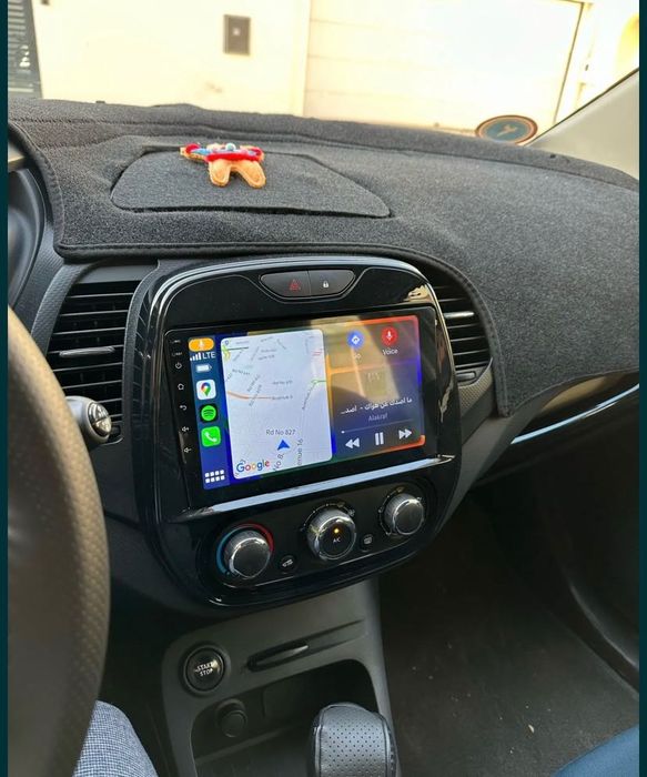 Navigatie Android Renault Capture Waze YouTube GPS Carplay BT