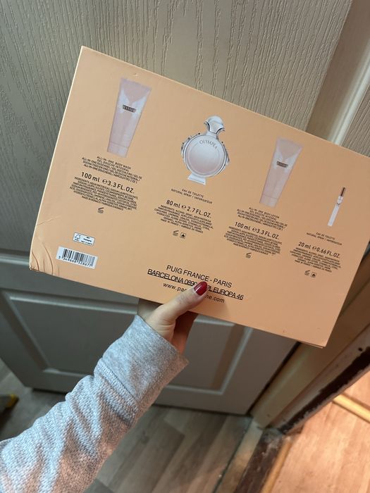 Set paco rabanne olympea cu mici defecte