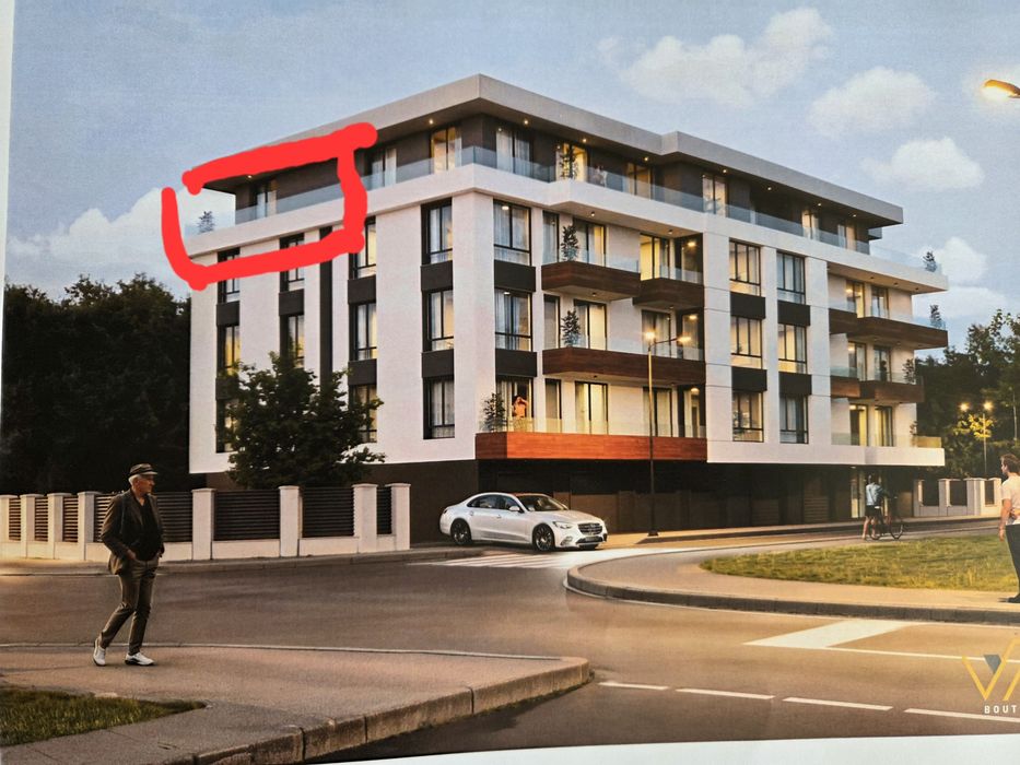 Продава се двустаен апартамент