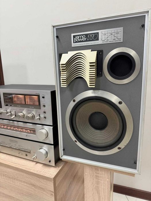 Ретро аудио система - сет LUXMAN + тонколони Jamo