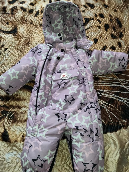 Зима комбинезон  для девочки