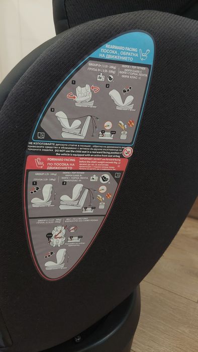Детско столче за кола Isofix Lorelli Nebula 0–36 кг