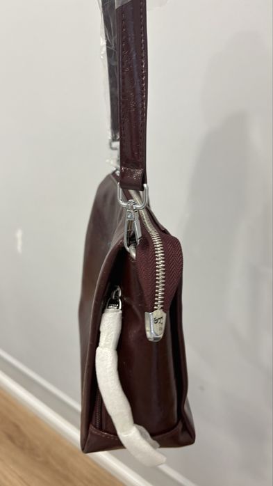 Новая сумка ломаная кожа