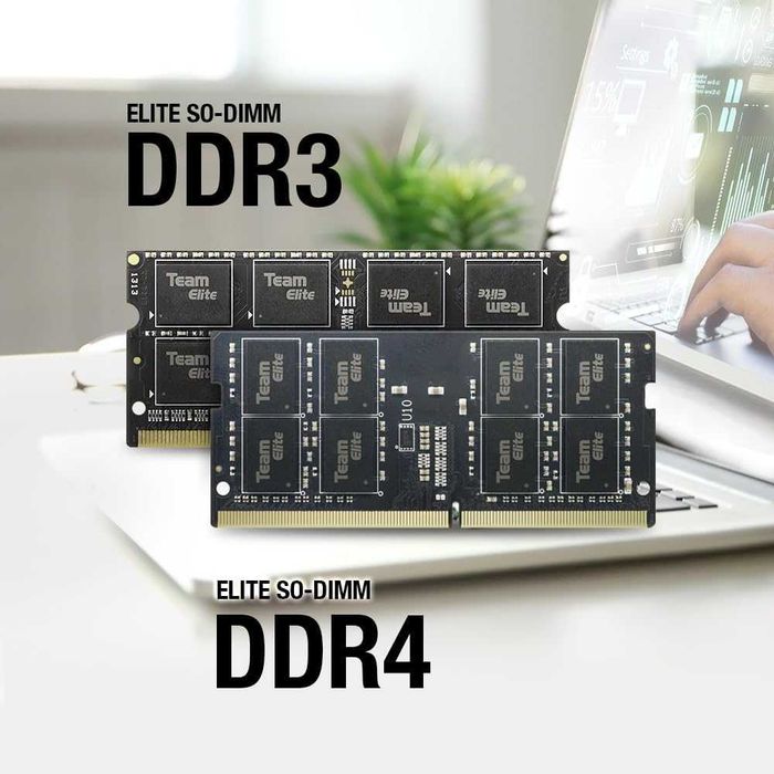Оперативная память TEAMGROUP Elite DDR4 so-dimm 8GB Single 3200MHz