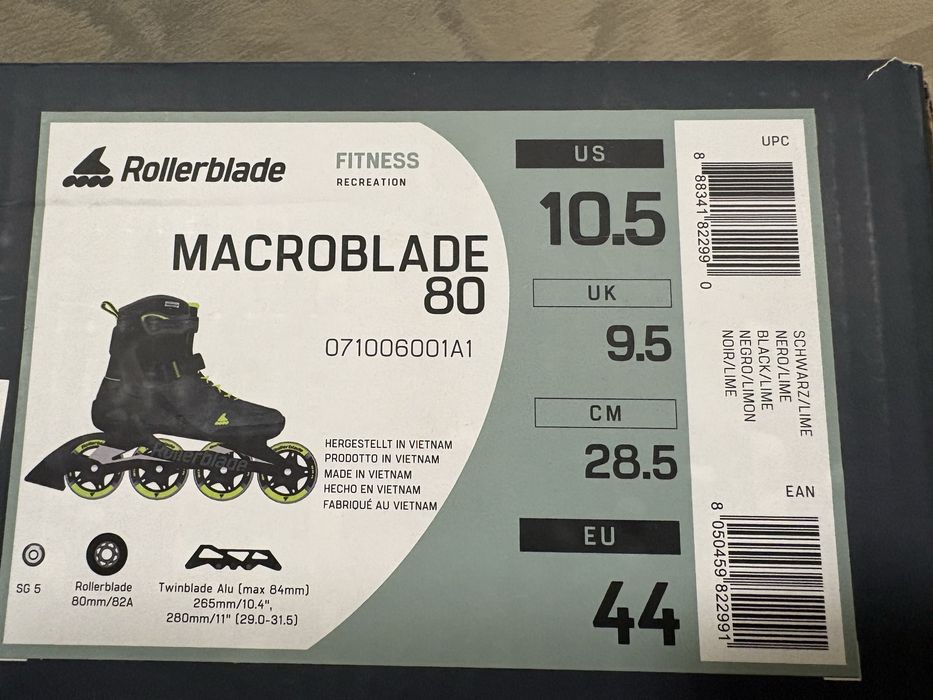 ролери MACROBLADE 80, Нови!