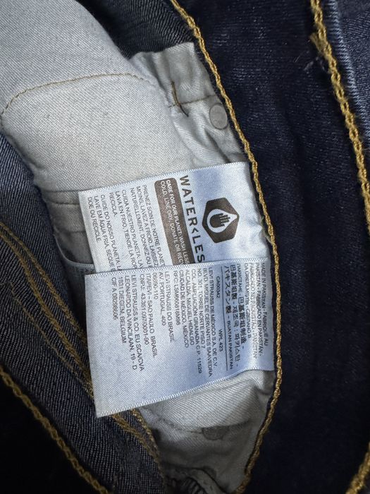 Мужская оригинал джинсы Levis (38/32) 502 TAPER STRETCH