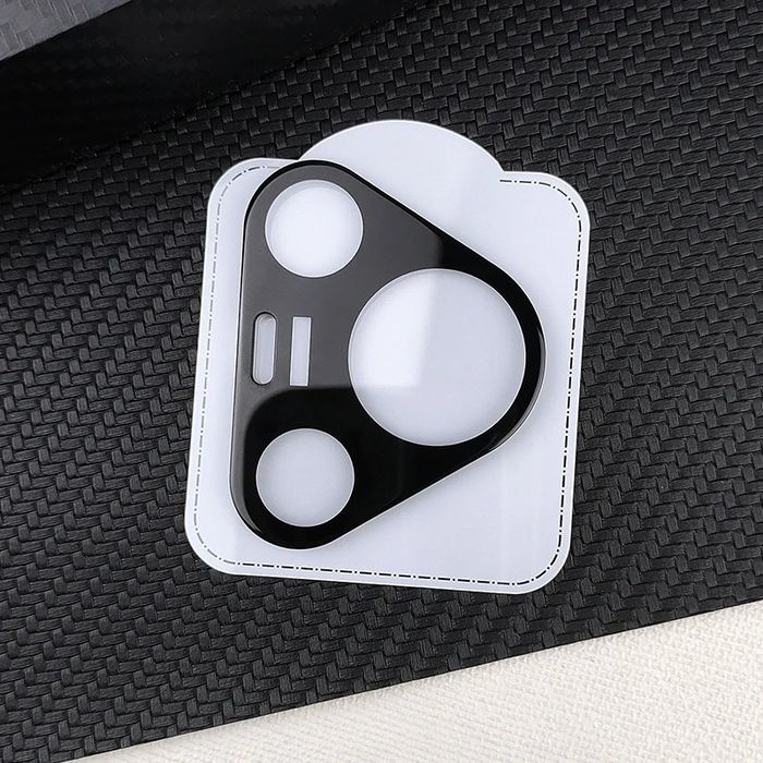 Huawei Pura 80 / Pro / Ultra / 3D 9H Черен стъклен протектор за камера