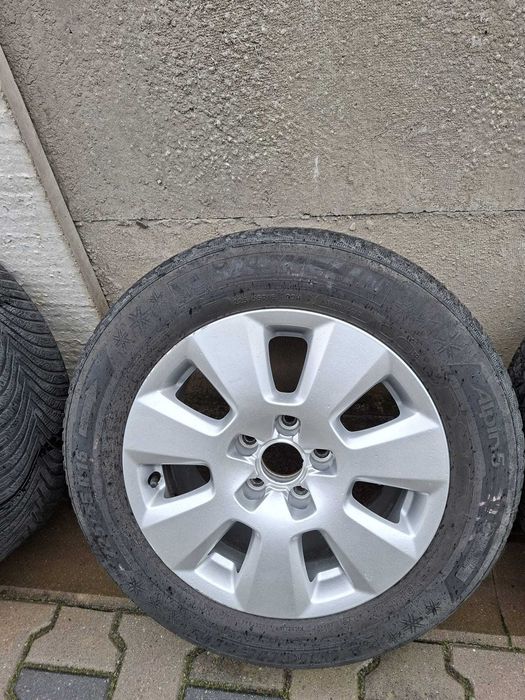 Roți complete jante Audi 225/55 R16