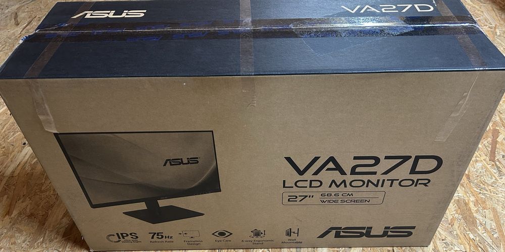 Monitor Assus 27 inch, model VA27DQSB