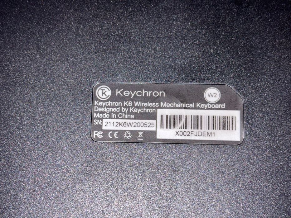 Keychron K6 65% Aluminium-HotSwappable-RGB