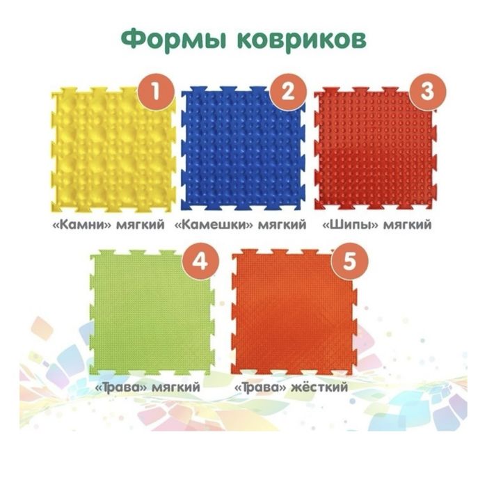 Коврик-пазл Ортодон 25x25 см