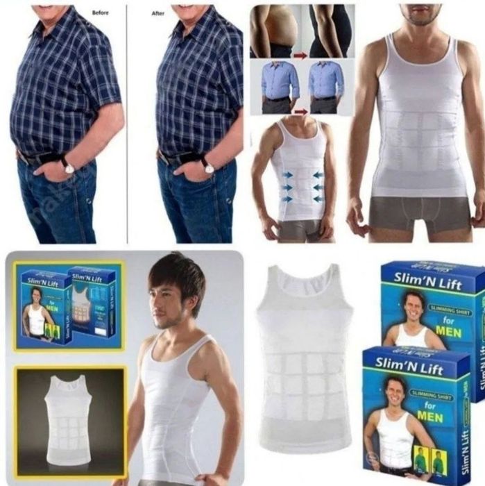 Майка мужская утягивающая Slim n Lift