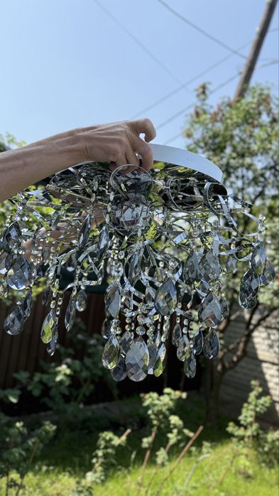 Люстра диодная, нарядная