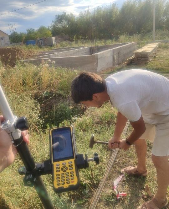 Топосьемка, казык кагу