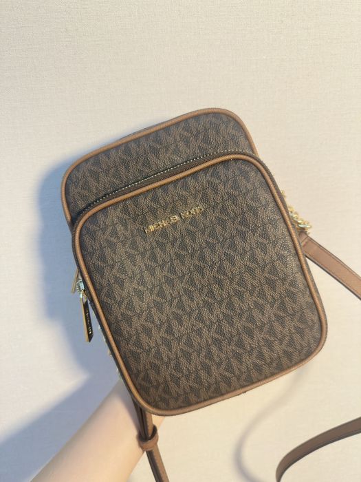 Сумка кроссбоди,Michael Kors Jet Set Large Logo Messenger