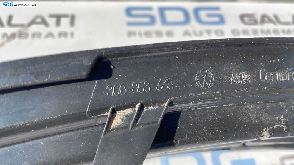 Grila Stanga Bara Spoiler Fata Volkswagen Passat B6 2005 - 2010 Cod 3C0853665 [2212]