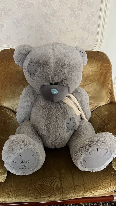 Тедди мягкая игрушка новая 1 метр