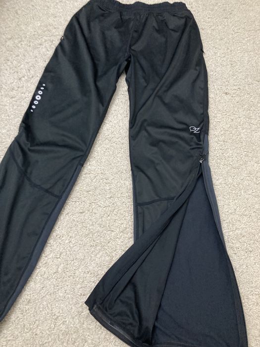 Pantaloni softshell M windstopper elastici alergare munte