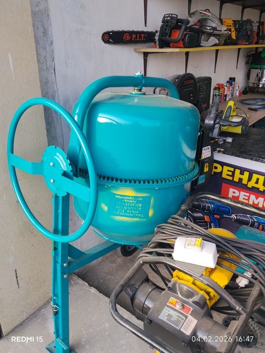 Аренда бетономешалки