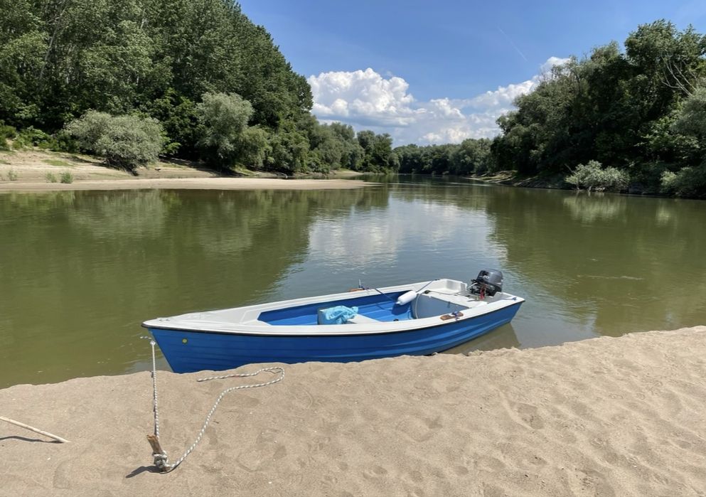 Barca Delta cu motor Yamaha 20 cp