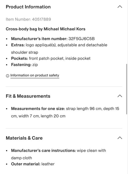 Michael Kors чанта