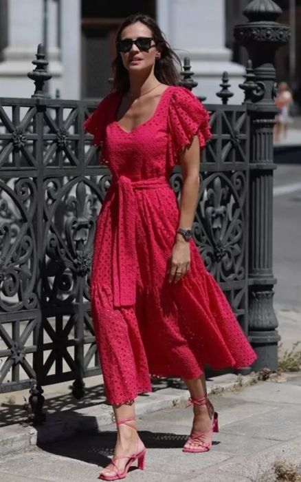 Rochie brodata Zara summer edition