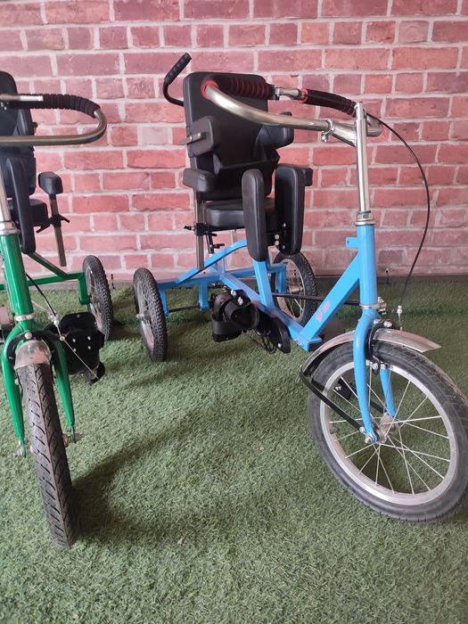 Велосипед тренажёр для инвалидов с ДЦП