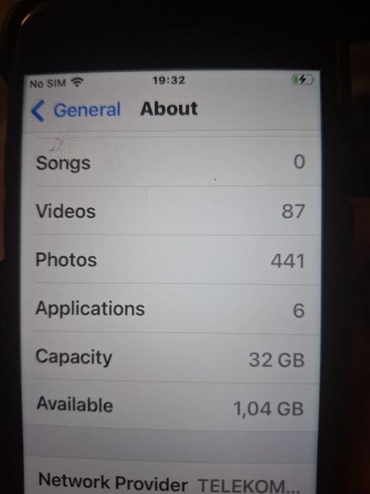 Iphone 7 32 GB functional