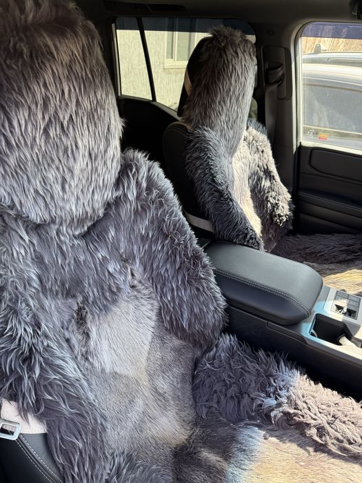 Чехлы на сиденья меховые