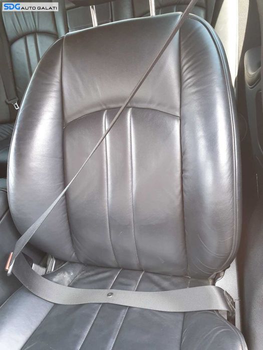 Scaun Stanga Fata Sofer Piele Neagra cu Incalzire Mercedes CLS C219 W219 Facelift 2004 - 2010 [C0199S]