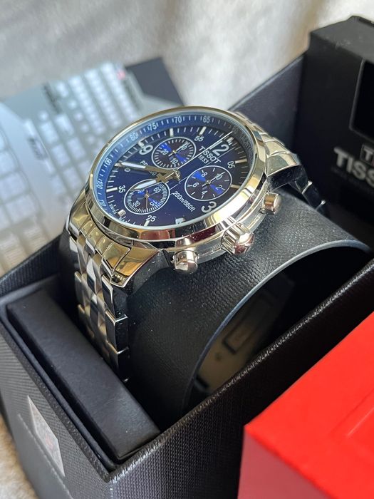 Tissot PRC 200 Blue Metal Chronograph T-Sport