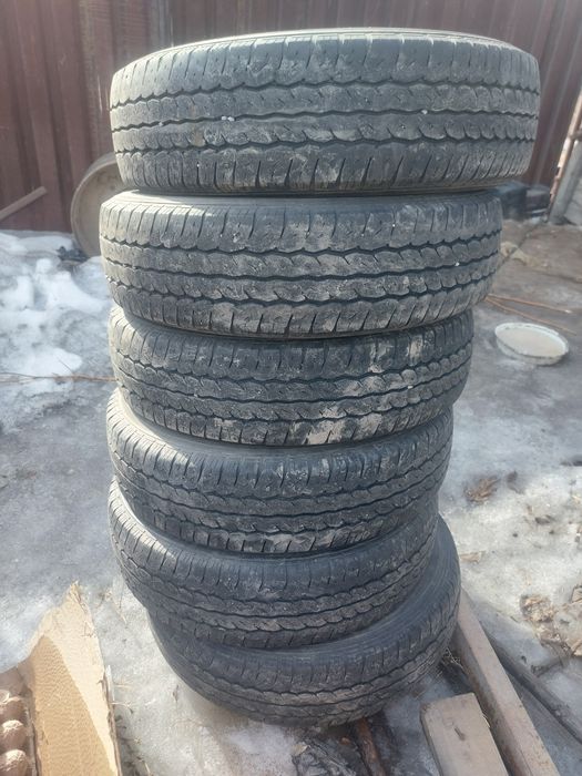 Покрышки летние 6шт