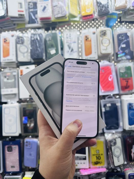 Айфон 15 Акб 100%