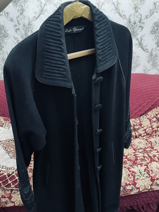 Пальто женское черное