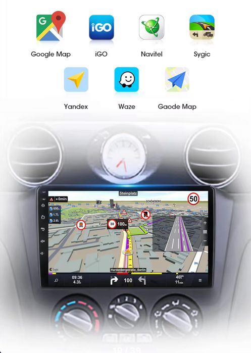 Навигация и панел за Mitsubishi Outlander 1 /‘01-‘05/ 9” + ПОДАРЪК